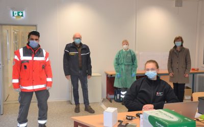 Neues Corona-Testzentrum: DRK unterstützt den Landkreis
