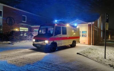 Schneesturm Februar 2021