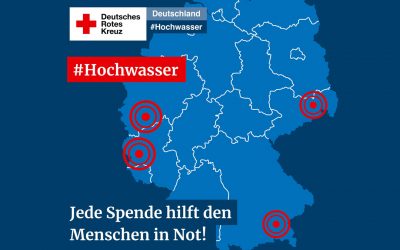 Helfen Sie mit Ihrer Spende den vom Hochwasser Betroffenen