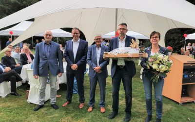 „Danke für 33 Jahre!“ DRK-Vorstand verabschiedet: Eckhard Jürriens tritt in den Ruhestand