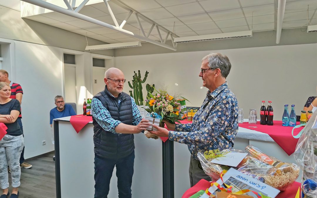 Verabschiedung von Thomas Heilen: Danke für 39 Jahre beim DRK!