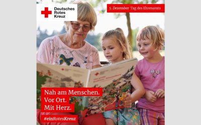 Internationaler Tag des Ehrenamts – DRK fordert mehr Anerkennung fürs Ehrenamt