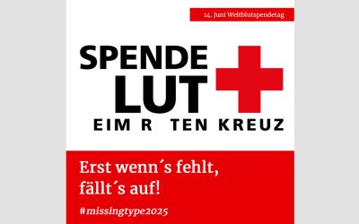 Weltblutspendetag – Eine alternde Gesellschaft macht deutlich: Jede Spende zählt!