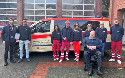 DRK-Mitgliederwerbung in Schüttorf gestartet