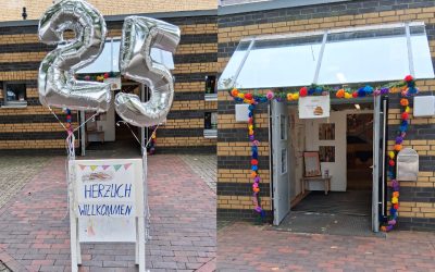 Unsere Kita Bienenkorb in Nordhorn feierte am 27. September ihr 25-jähriges Bestehen!