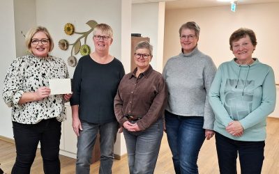 Spende der Landfrauen Emlichheim für die Tagespflege „Zu Gast Am Markt“